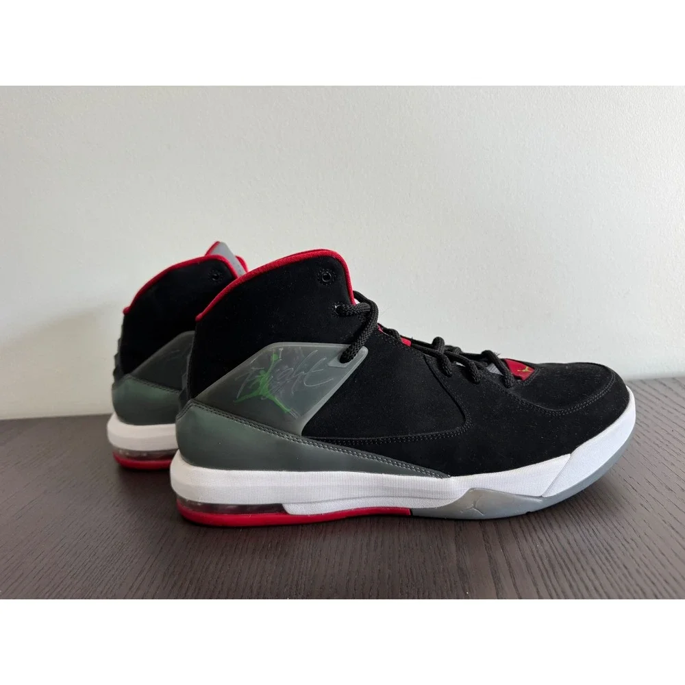 Jordan Flight Incline‎ Mens 12 Black Red Green pulse Basketball Sneakers Nike